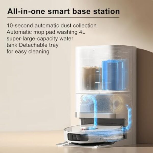 Avis Xiaomi X20+ : Aspirateur Robot 6000 Pa Autonettoyant – Image 2